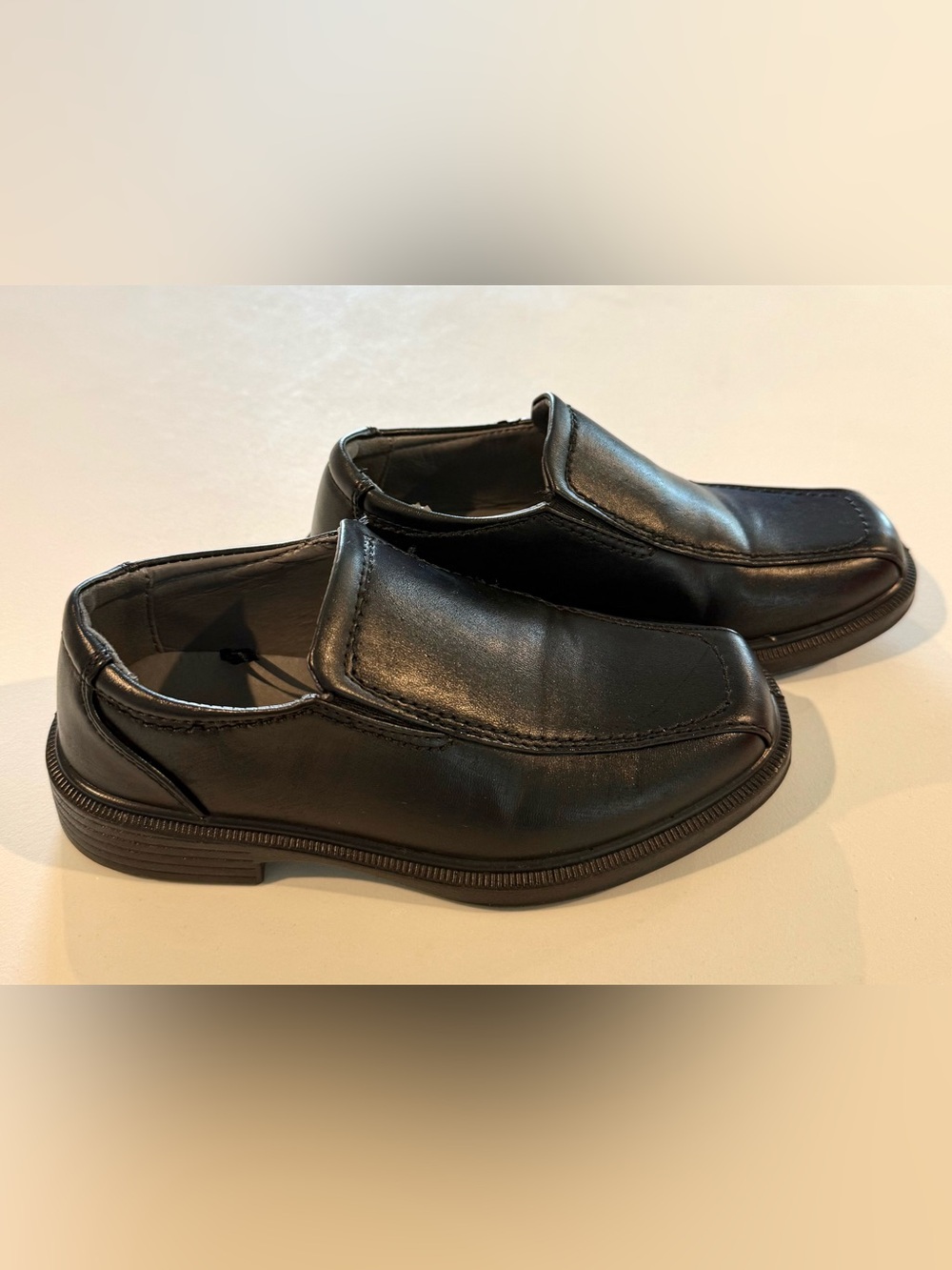 Deer Stags Boys 13M Black Slip-On Dress Shoes
